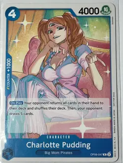 Charlotte Pudding (Tournament Pack 2025 Vol. 1) Promo OP06-047 NM One Piece - Image 1
