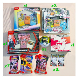 Pokemon TCG Bundle Destined Rivals, Prismatic, White Flare & Black Bolt - SEALED - Image 1