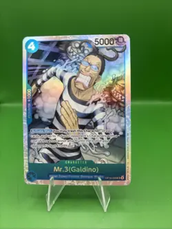 IN HAND! Mr.3 (Galdino) SR OP16-056 One Piece Time of Battle ENGLISH - Image 1