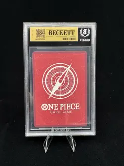 Bandai One Piece Monkey D. Luffy EB02-010 Leader Promo BGS 9.5 LA Dodgers Day - Image 2