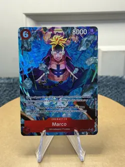 One Piece Marco OP16-014 A Time Of Battle Special Rare Alternate Alt Art Foil - Image 1