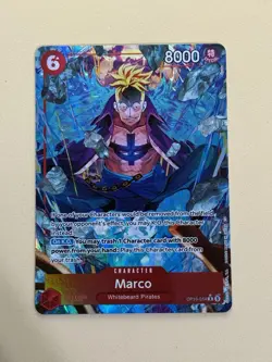 One Piece Marco OP16-014 A Time Of Battle Special Rare Alternate Alt Art Foil - Image 3
