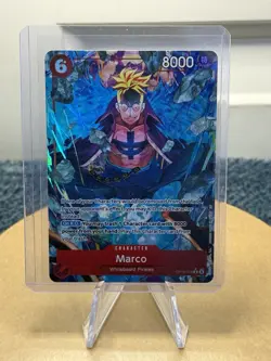 One Piece Marco OP16-014 A Time Of Battle Special Rare Alternate Alt Art Foil - Image 5