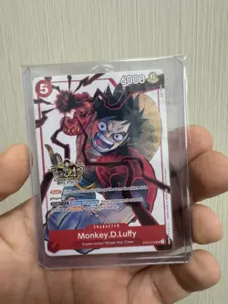 One Piece - Monkey D. Luffy (ST01-012) 3rd Anniversary English MINT - Image 3