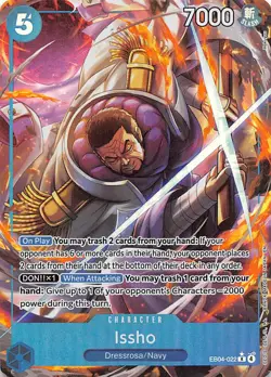 Issho Alternate Art Foil EB04-022 The Azure Sea's Seven One Piece - Image 1