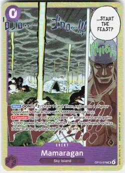 Mamaragan Foil OP15-078 Adventure on Kami's Island One Piece - Image 1