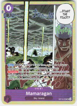 Mamaragan Foil OP15-078 Adventure on Kami's Island One Piece - Image 1