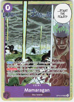 Mamaragan Foil OP15-078 Adventure on Kami's Island One Piece - Image 1