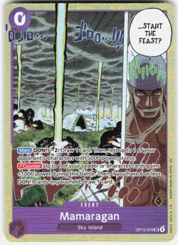 Mamaragan Foil OP15-078 Adventure on Kami's Island One Piece - Image 1