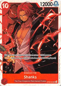Shanks Foil OP09-004 PRB-02 The Best One Piece - Image 1