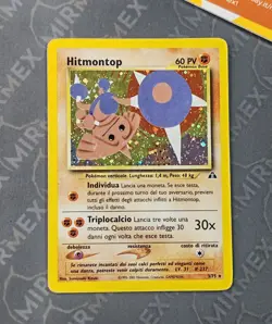 Pokemon Hitmontop 3/75 Holo Unlimited Neo Discovery 2001 Italiano - Image 2