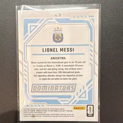 Panini 2025-26 Donruss Road to FIFA WC 26 Lionel Messi - Image 4