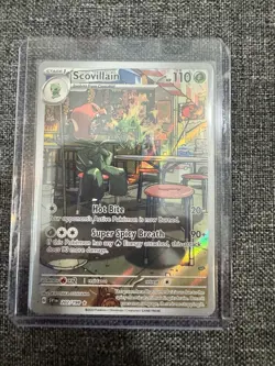 2023 Pokemon SVI Scarlet & Violet Scovillain Illustration Rare 202 Near Mint - Image 1