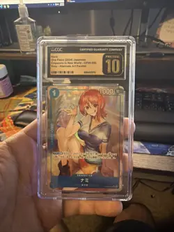 CGC GEM PRISTINE 10 One Piece Nami OP09-050 Emperors In The New World - Image 1