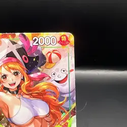One Piece TCG Nami OP14-031 Alt Art SR The Azure Sea’s Seven English OP14 TCG - Image 4