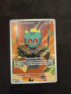 Marshadow 146/132 Pokemon TCG Mega Evolution Illustration Rare Card NM - Image 2
