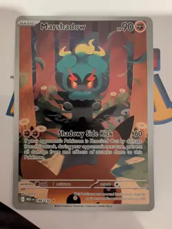 Pokemon Marshadow TCG Mega Evolution Illustration Rare Card 146/132 NM/M - Image 1