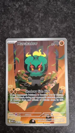 Pokemon Marshadow TCG Mega Evolution Illustration Rare Card 146/132 - Image 1
