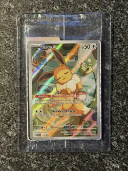 Pokemon TCG Eevee Scarlet and Violet Promo Card No. 173 Sealed, Near Mint - Image 1