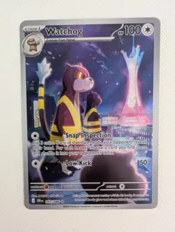 Watchdog (97/86) Holo Chaos Rising Illustration Rare Pokemon Card NM - Image 1
