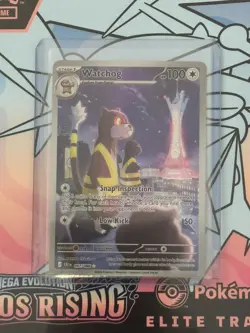 Watchdog (97/86) Holo Chaos Rising Illustration Rare Pokemon Card NM - Image 1