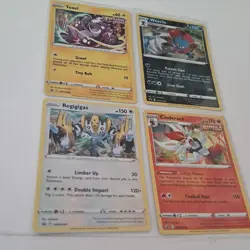 x4 Sword Shield PROMO Bundle SWSH209 SWSH246 SWSH247 SWSH278 Holo Pokemon card - Image 2