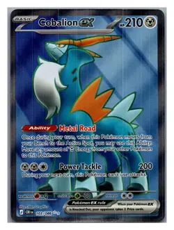 Cobalion ex 103/086 Holo | NM/M | Chaos Rising | Pokemon TCG - 2026 - Image 2