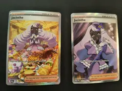 Jacinthe SIR Trainer Supporter 122/088 & Jacinthe 110/088 Double Rare Pokemon - Image 1