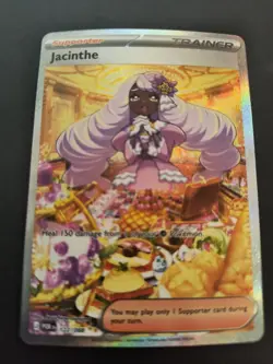 Jacinthe SIR Trainer Supporter 122/088 & Jacinthe 110/088 Double Rare Pokemon - Image 2