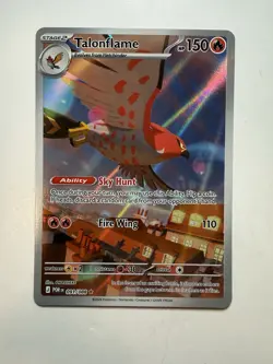 Pokemon Talonflame 091/088 Holo Rare POR EN 2026 - Image 1