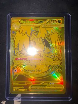 Near Mint Mega Dragonite Ex 295/217 GOLD HYPER RARE POKEMON ASCENDED HEROES - Image 1