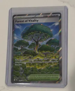 Forest of Vitality 109/088 Ultra Rare Perfect Order Pokemon Trainer - Image 1