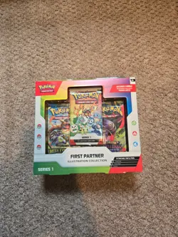Brand New Pokemon First Partner Illustration Collection Series 1 Box - Image 1