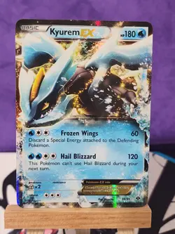 Pokemon TCG Kyurem EX Ultra Rare Holo Card Legendary Treasures 44/113 - Image 1