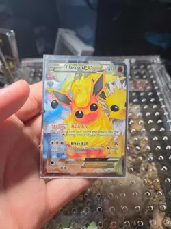 Pokemon TCG M Latios EX 102/108 Full Art Holo - Flareon EX RC28/RC32 Full Art - Image 3