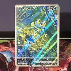2026 Pokemon TCG Chaos Rising Froakie Illustration Rare 088/086 NM/M - Image 1