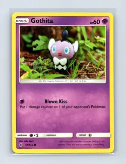 Gothita 52/145 Common Guardians Rising Pokemon Lightly Played - Image 1