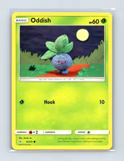 Oddish 6/214 Common Unbroken Bonds Pokemon Lightly Played - Image 1