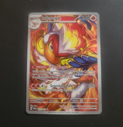 Pokemon TCG Infernape 173/167 Twilight Masquerade Illustration Rare Holo 2024 - Image 1