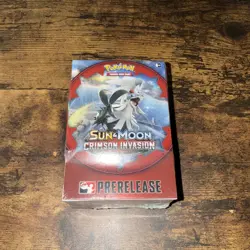 Pokemon Sun and Moon Crimson Invasion Prerelease Build and Battle box! SEALED! 820650832635 - Image 1