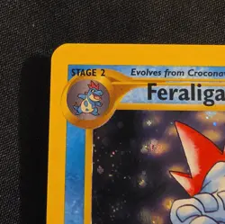 Pokemon Feraligatr 4/111 Neo Genesis 1st Edition Holo Rare English 2000 - Image 3