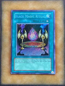 Yugioh Black Magic Ritual PP01-EN002 Secret Rare NM - Image 1