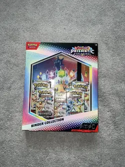 POKEMON TCG SCARLET & VIOLET PRISMATIC EVOLUTIONS BINDER COLLECTION *SEALED* - Image 1