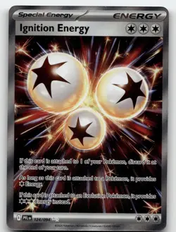 IGNITION ENERGY 124/094 ULTRA RARE PHANTASMAL FLAMES POKEMON NEAR MINT - Image 1