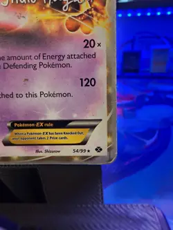 Pokemon TCG Mewtwo-EX Card 54/99 World Championship 2012 - HP - Image 4