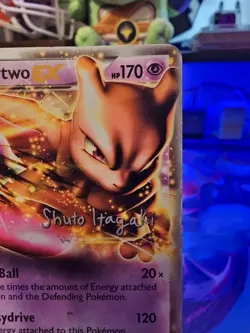 Pokemon TCG Mewtwo-EX Card 54/99 World Championship 2012 - HP - Image 5