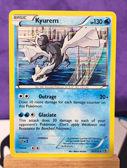 Pokemon TCG Kyurem 43/113 Legendary Treasures Holo Rare Basic HP130 Eng - Image 1