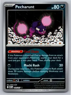 Pecharunt (Energy Symbol) 143/217 Ascended Heroes Pokemon Reverse Holo NM - Image 1