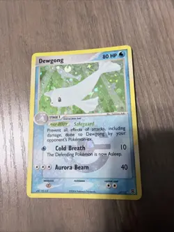 Dewgong 3/112 Reverse Holo Rare FireRed & LeafGreen Pokemon 2004 MP - Image 1