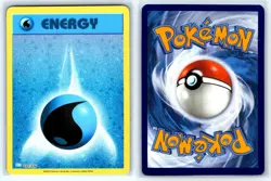 BASIC WATER ENERGY 033/034 HOLO TRADING CARD GAME CLASSIC POKEMON NM - Image 3